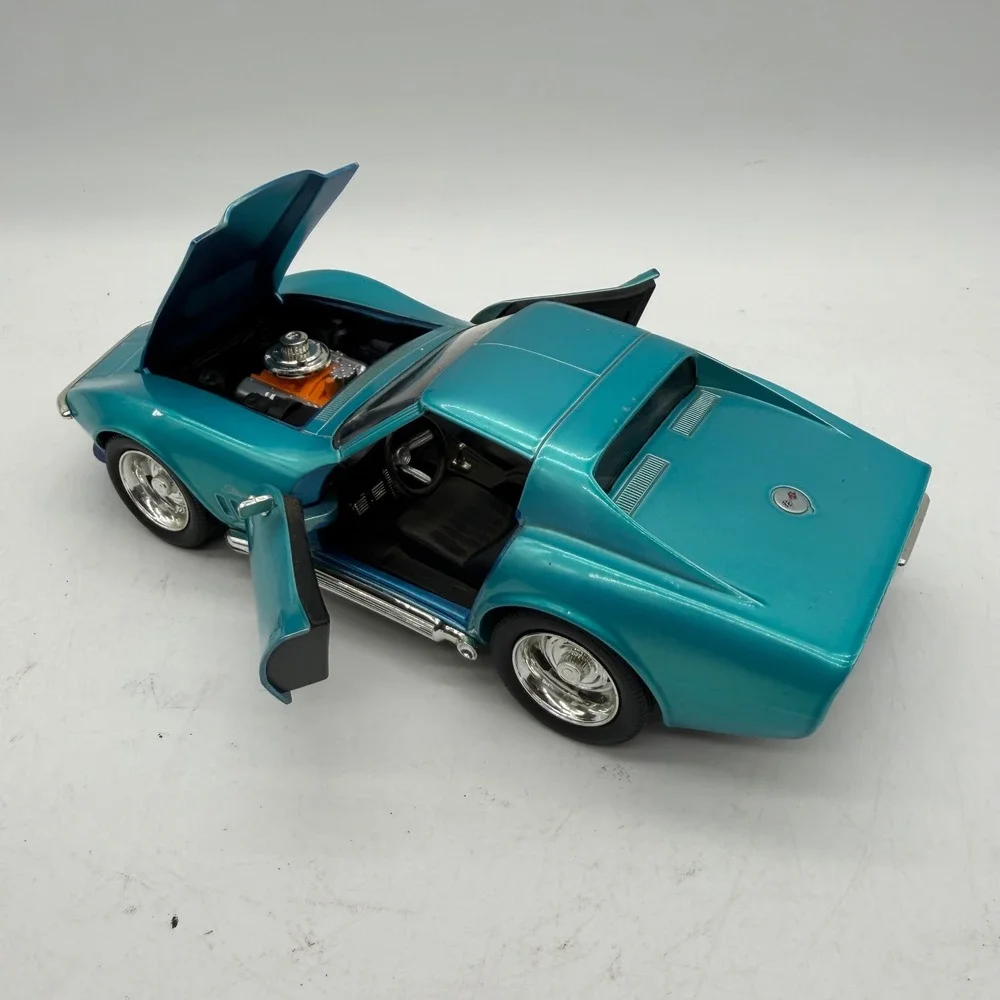 Jada 96799 Bigtime Muscle‎ 1/24 Aqua 1969 Corvette Stingray ZL-1 Die-Cast Car